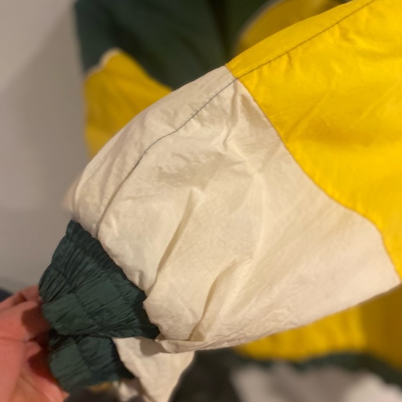 Vintage Logo 7 Green Bay Packers Puffer 90s Jacket - Picture 9 of 9